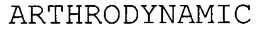 ARTHRODYNAMIC trademark