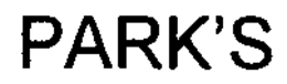 PARK'S trademark