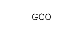 GCO trademark