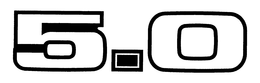 5.0 trademark