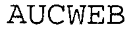 AUCWEB trademark