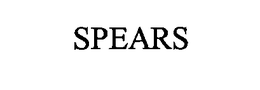 SPEARS trademark