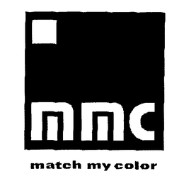 MMC MATCH MY COLOR trademark