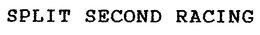 SPLIT SECOND RACING trademark