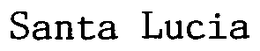 SANTA LUCIA trademark