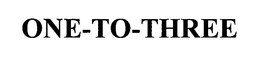 ONE-TO-THREE trademark