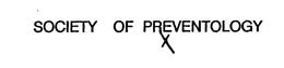 SOCIETY OF PREVENTOLOGY trademark