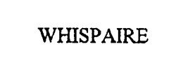 WHISPAIRE trademark