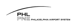PHL PNE PHILADELPHIA AIRPORT SYSTEM trademark