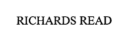 RICHARDS READ trademark