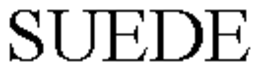 SUEDE trademark