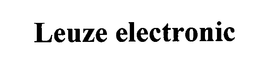 LEUZE ELECTRONIC trademark