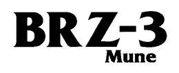 BRZ-3 MUNE trademark