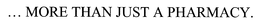 ...MORE THAN JUST A PHARMACY trademark
