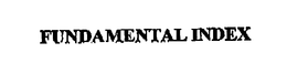 FUNDAMENTAL INDEX trademark