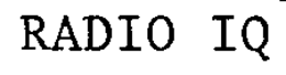 RADIO IQ trademark