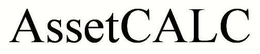 ASSETCALC trademark
