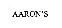 AARON'S trademark