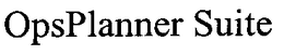 OPSPLANNER SUITE trademark