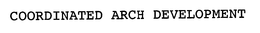 COORDINATED ARCH DEVELOPMENT trademark