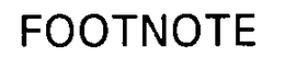 FOOTNOTE trademark