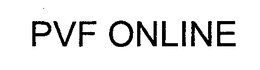 PVF ONLINE trademark
