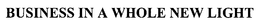 BUSINESS IN A WHOLE NEW LIGHT trademark