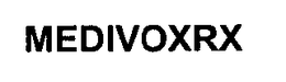 MEDIVOXRX trademark