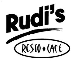 RUDI'S RESTO CAFE trademark