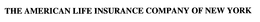 THE AMERICAN LIFE INSURANCE COMPANY OF NEW YORK trademark