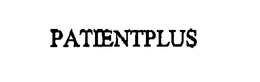 PATIENTPLUS trademark