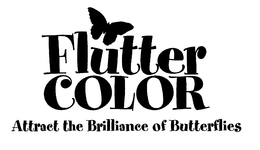 FLUTTER COLOR ATTRACT THE BRILLIANCE OF BUTTERFLIES trademark