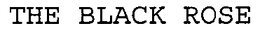 THE BLACK ROSE trademark