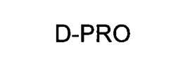 D-PRO trademark