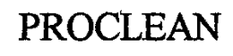 PROCLEAN trademark