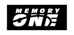 MEMORY ONE trademark