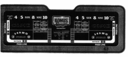 BONUS CRAPS trademark