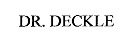 DR. DECKLE trademark