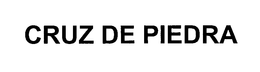 CRUZ DE PIEDRA trademark