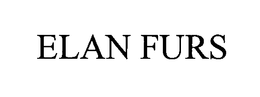 ELAN FURS trademark