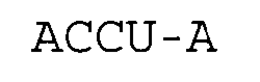 ACCU-A trademark