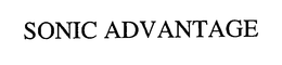 SONIC ADVANTAGE trademark