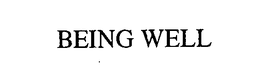 BEING WELL trademark