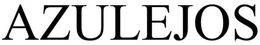 AZULEJOS trademark