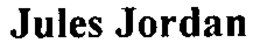 JULES JORDAN trademark