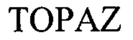 TOPAZ trademark
