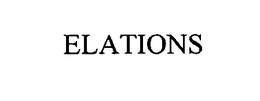 ELATIONS trademark
