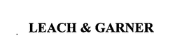 LEACH & GARNER trademark