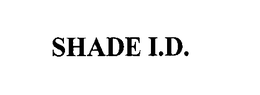 SHADE I.D. trademark