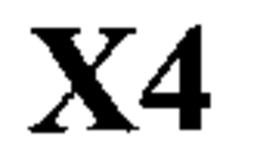 X4 trademark